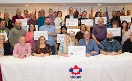 CIU National Board of Directors and Observers stand in Solidarity with all Bargaining Teams on this day of action – March 19!!!