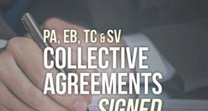 L’AFPC et le Conseil du Trésor ont signé les conventions collectives pour les groupes PA, EB, TC et SV PA EB TC SV collective agreements signed