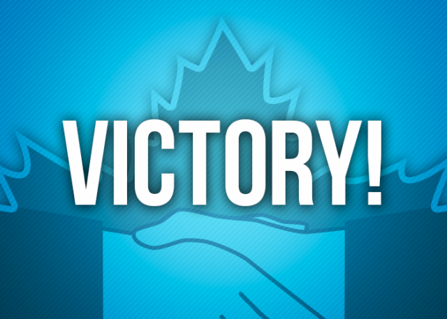 Victory!