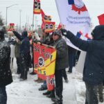 Manif à Windsor