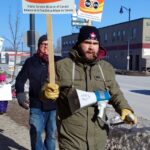 Manif à Thunder Bay