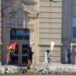 Manif à Thunder Bay