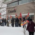 Manif à Sault-Sainte-Marie