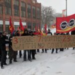 Manif à Sault-Sainte-Marie