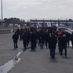 Manif à Lacolle