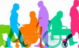 Illustration of different types of disabilities