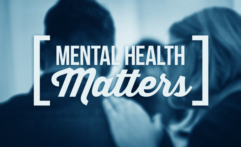 Mental health matters, at home and at work
