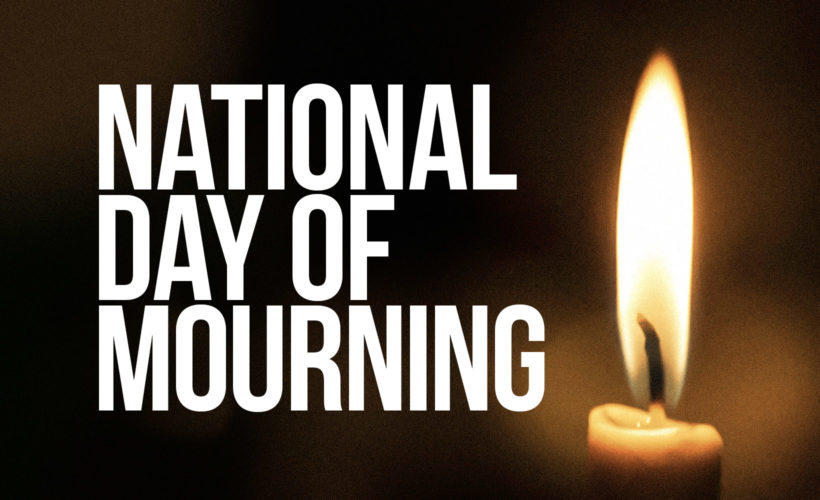 National Day of Mourning — April 28
