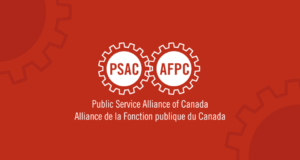 PSAC members furious over three-day in-person mandate, union to pursue legal action PSAC logo SCFP
