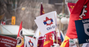 National Public Service Week Boycott Photo rally