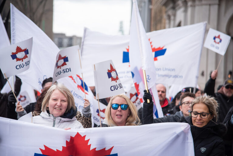 Treasury Board strike, day 1: Members picket across the country, CIU NBoD joins in solidarity