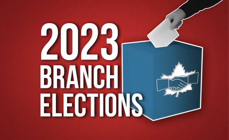 [Mis à jour] Élections des succursales de 2023 — Personnes candidates et résultats
