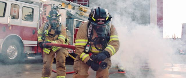 Frontline firefighters