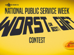New contest! “National Public Service Week: Worst (or Best) Gift”