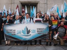 21st National Convention, Day 2: CIU delegates stand with Bank of Canada workers